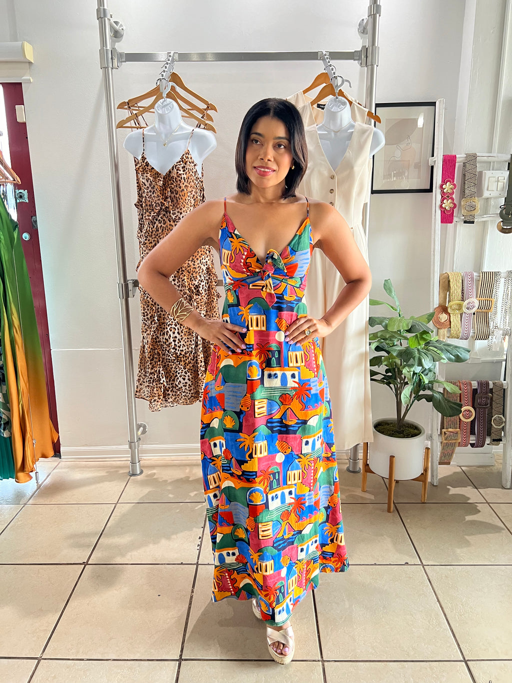 Seaport maxi dress