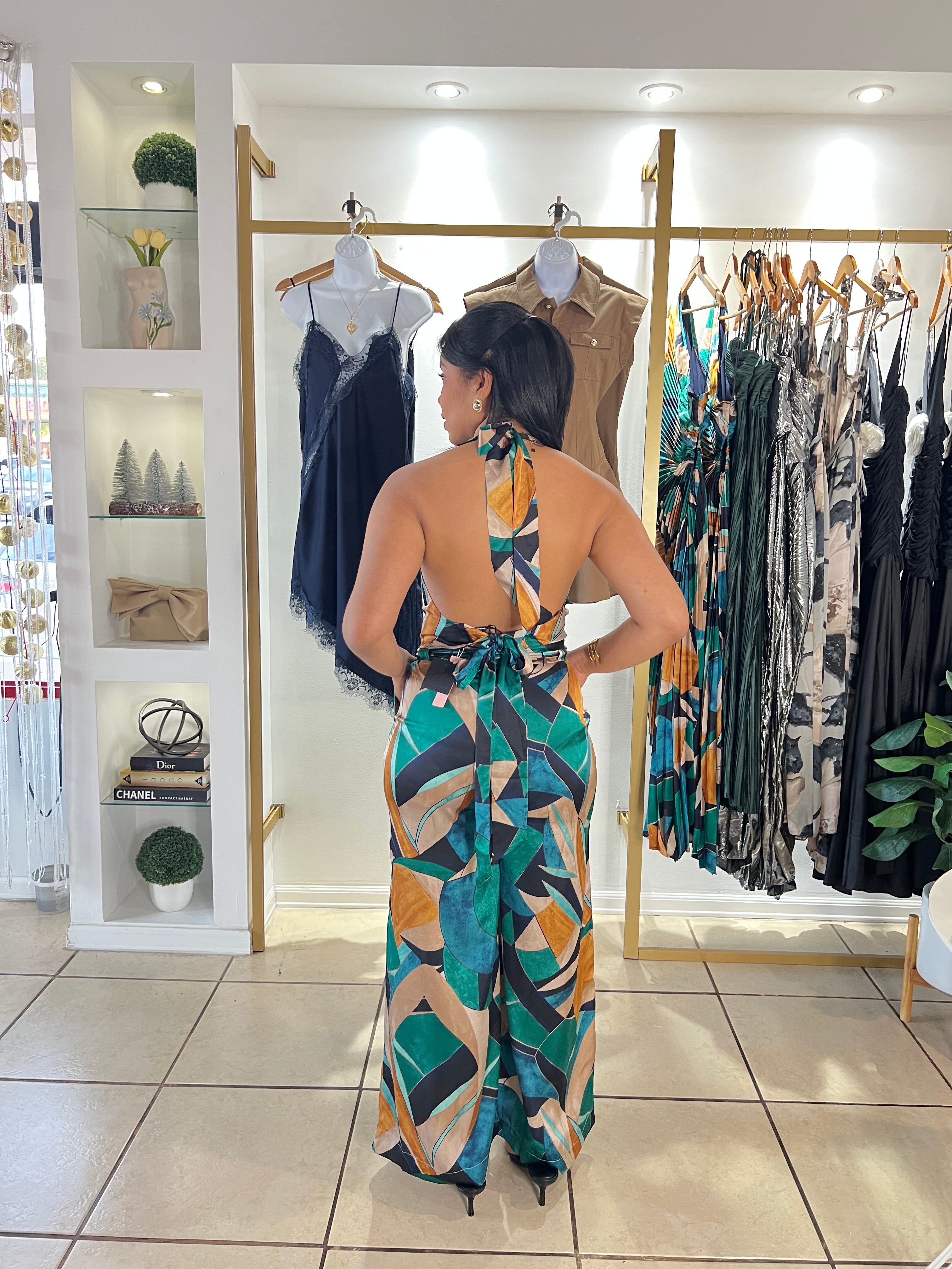 Palm Mirage Pant Set