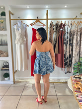 Load image into Gallery viewer, Denim Tube Romper
