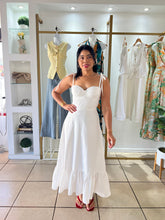 Load image into Gallery viewer, Once Again White Midi Maxi Dress
