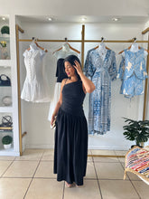 Load image into Gallery viewer, Black Heaven Sent Midi Maxi Dress
