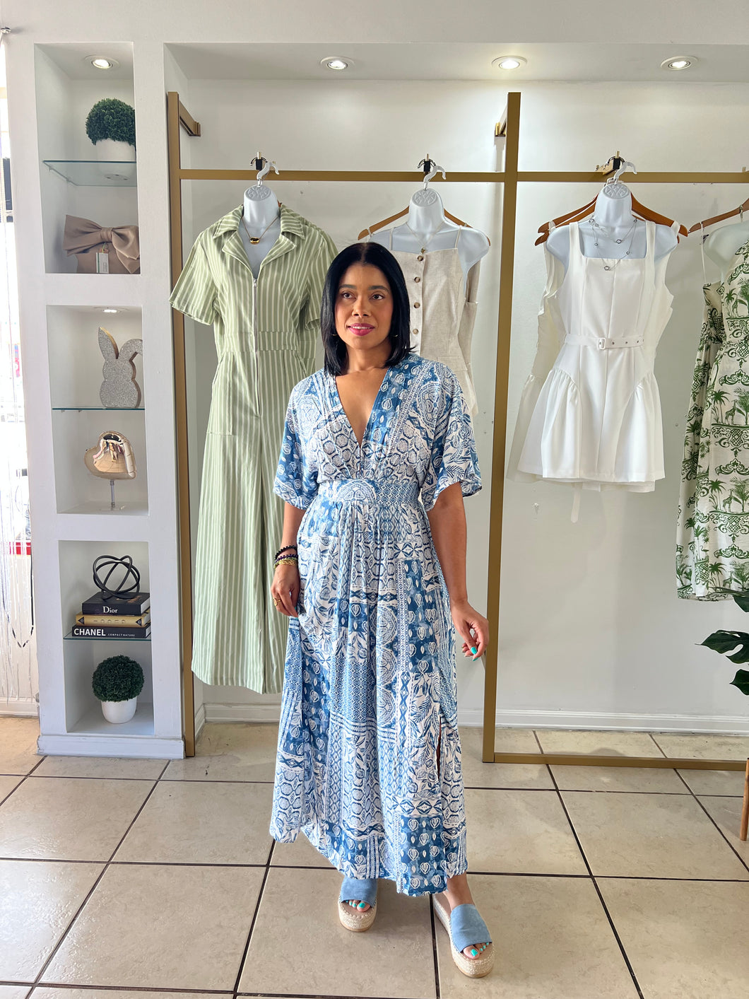 Ocean Breeze Maxi Dress