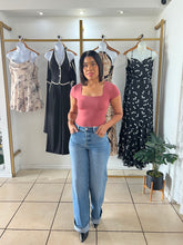 Load image into Gallery viewer, Sienna square neck knit top
