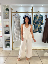 Load image into Gallery viewer, Oatmeal Halter Top Pant Set
