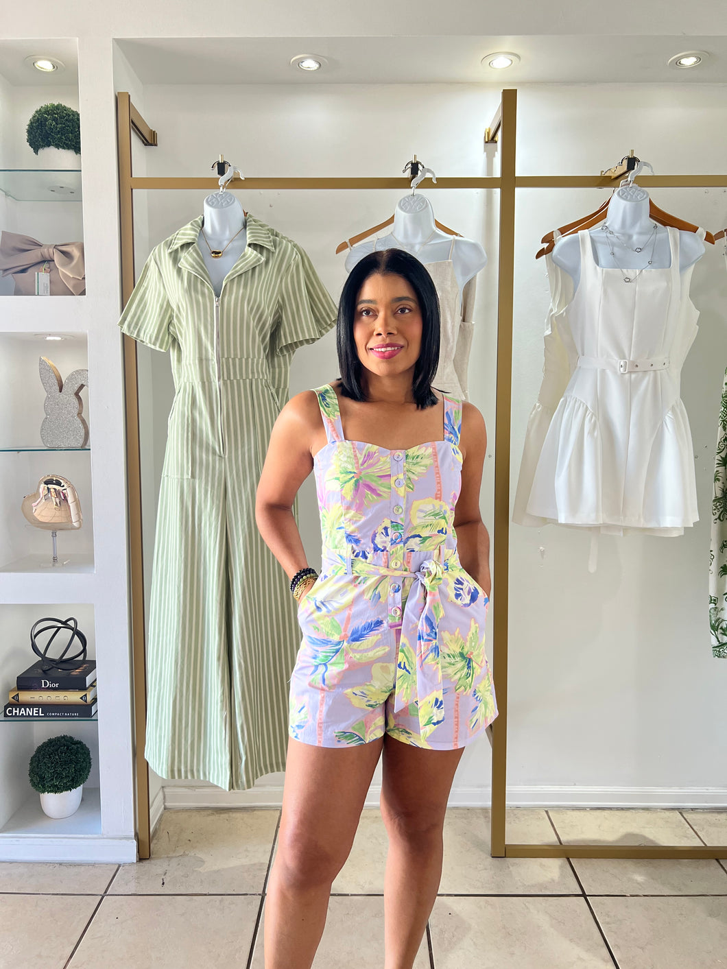 Baja Blues Romper
