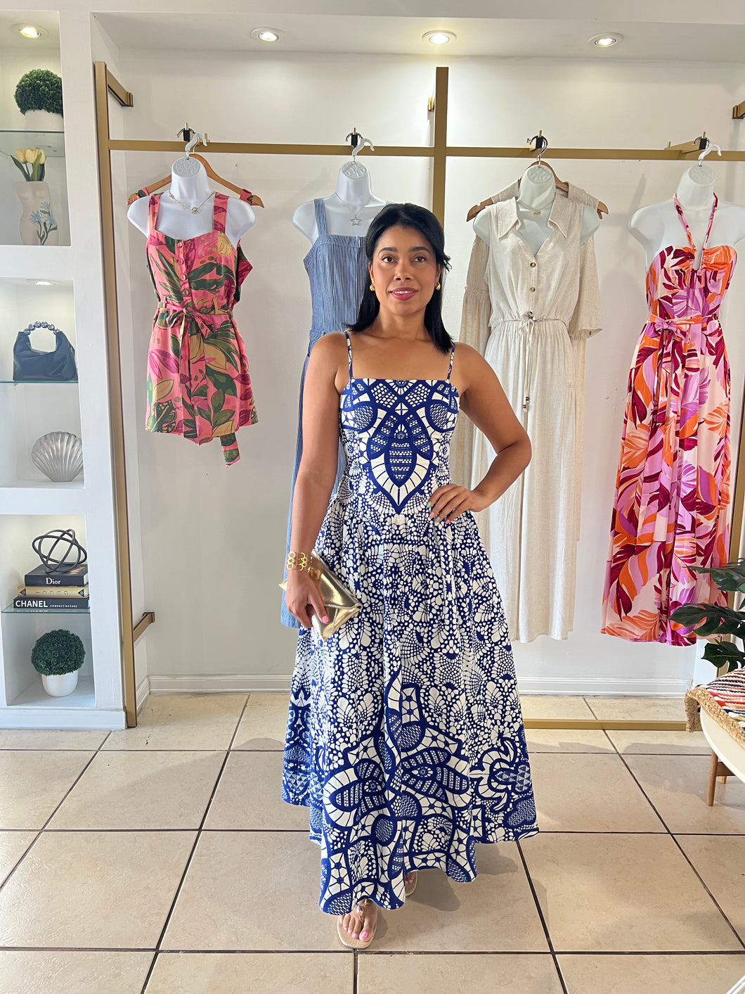 Looking for the Ocean Ankle Dress