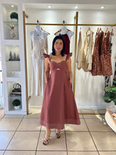 Load image into Gallery viewer, Cognac Midi Dress
