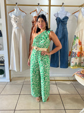 Load image into Gallery viewer, Sofia Green Jumpsuit
