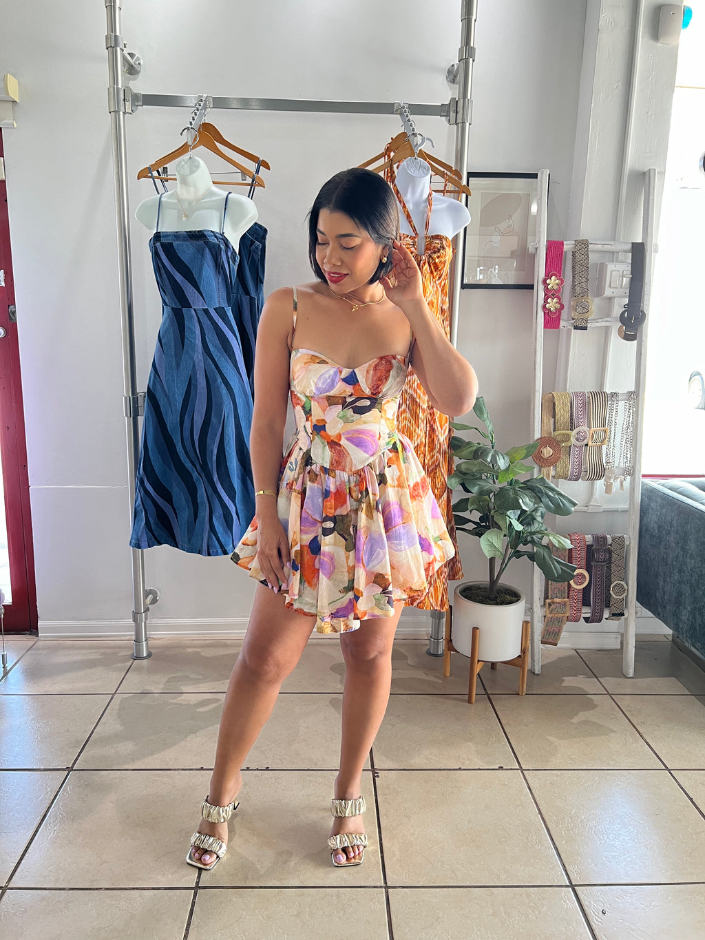 Florence flutter dress