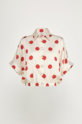 Cream Polka Dots - Ghost Mannequin Frente